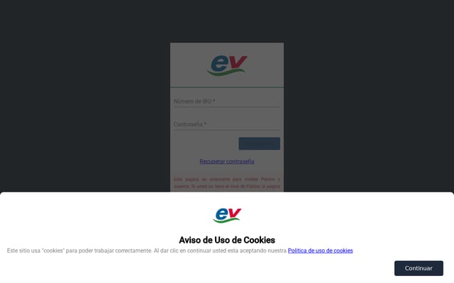 Screenshot of equipovision.com