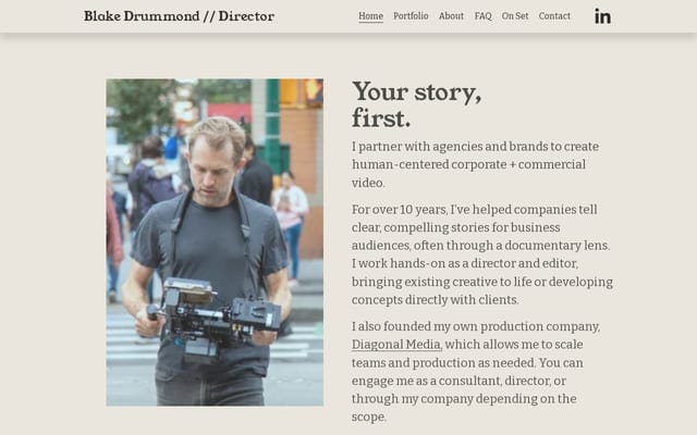Screenshot of blaked.com