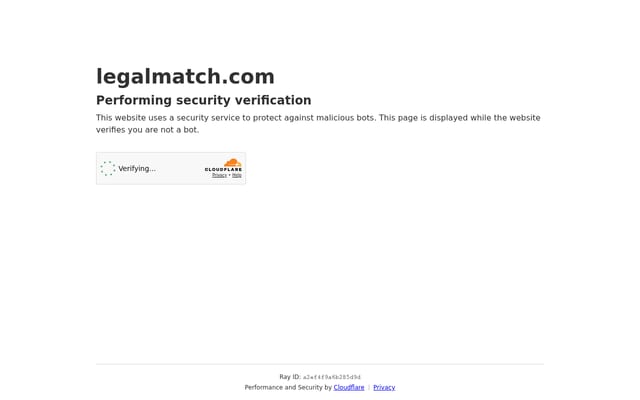 Screenshot of legalmatch.com