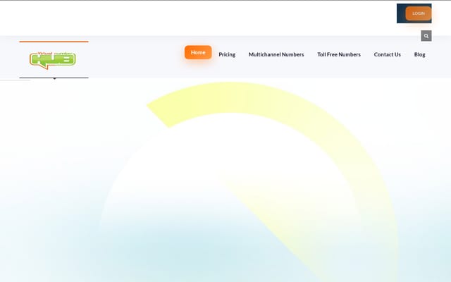 Screenshot of virtualnumberhub.com