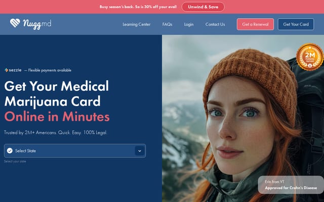 Screenshot of nuggmd.com