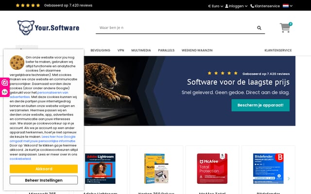 Screenshot of your.software