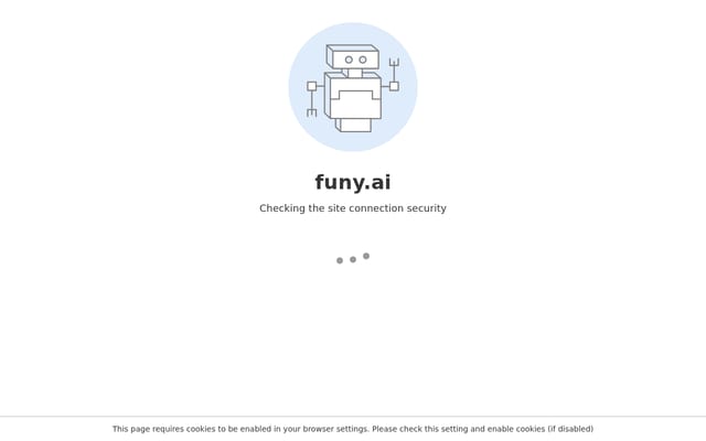 Screenshot of funy.ai