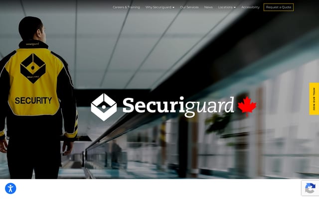 Screenshot of securiguard.com