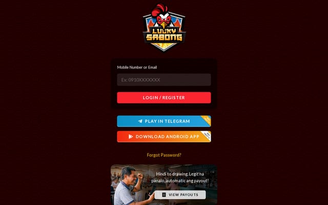 Screenshot of phsabong.net