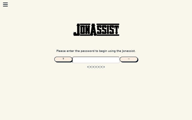 Screenshot of jonassist.co