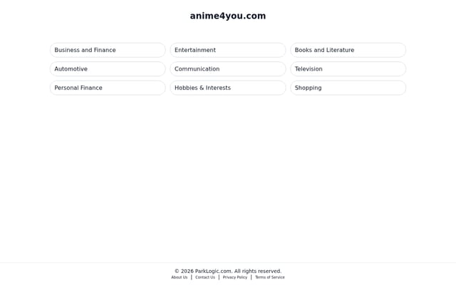 Screenshot of anime4you.com