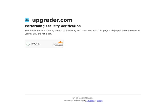 Screenshot of upgrader.com