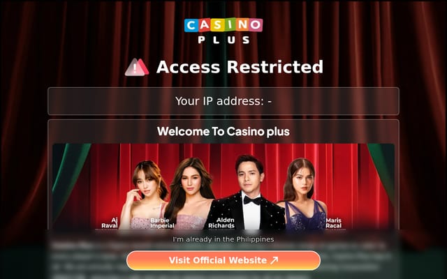 Screenshot of casinoplus.com.ph