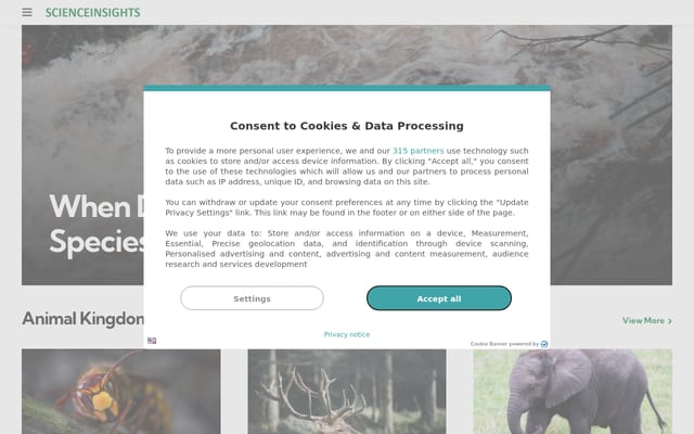 Screenshot of scienceinsights.org