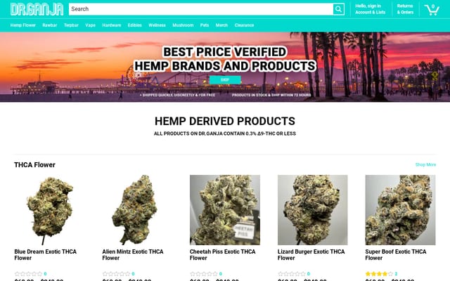 Screenshot of drganja.com