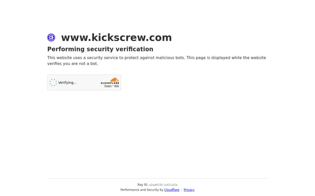 Screenshot of kickscrew.com