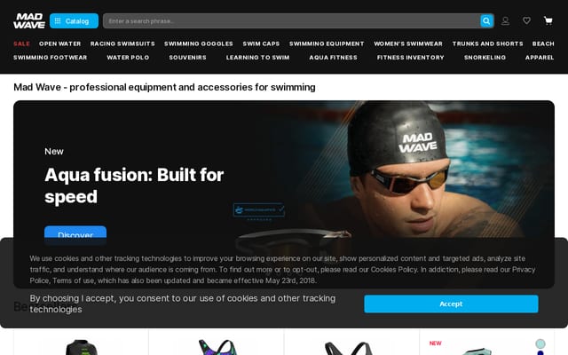 Screenshot of madwave.eu