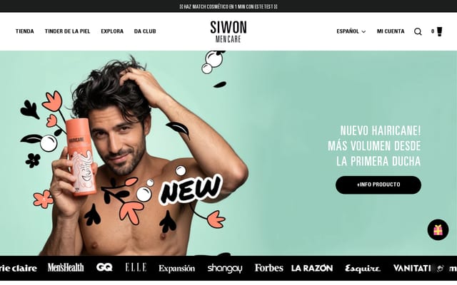 Screenshot of getsiwon.com