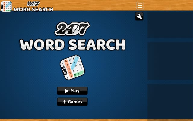 Screenshot of 247wordsearch.com