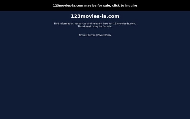 Screenshot of 123movies-la.com