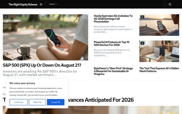 Screenshot of therightequityrelease.com
