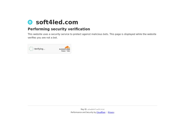 Screenshot of soft4led.com