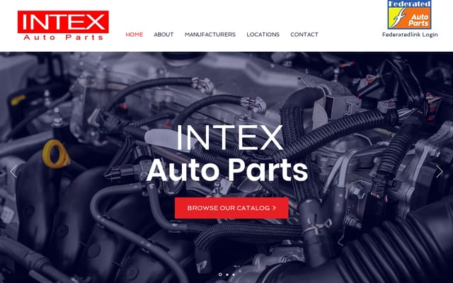 Screenshot of intexap.com