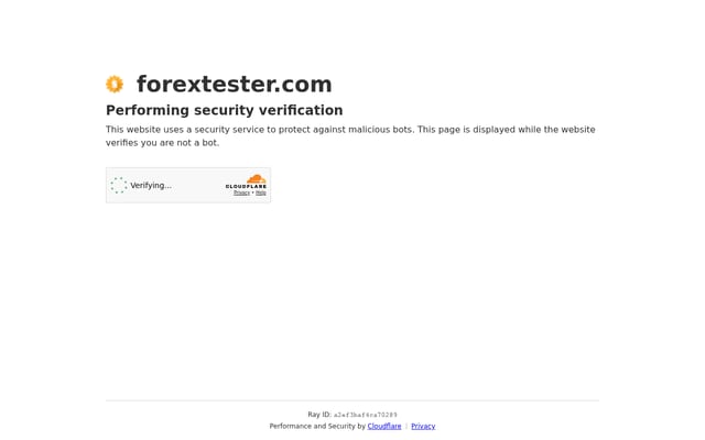 Screenshot of forextester.com