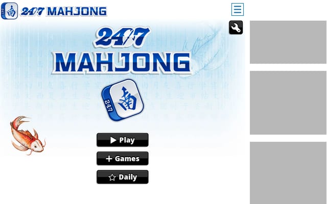 Screenshot of 247mahjong.com