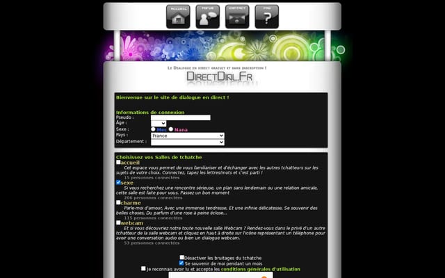 Screenshot of directdial.fr
