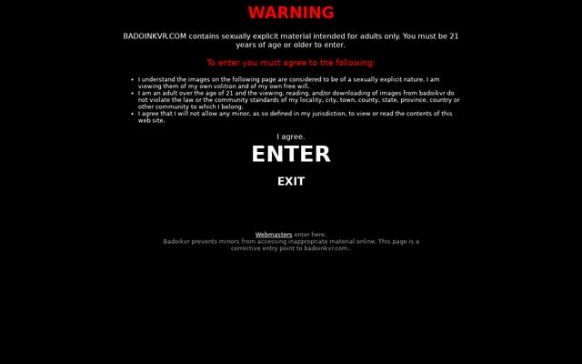 Screenshot of badoikvr.com