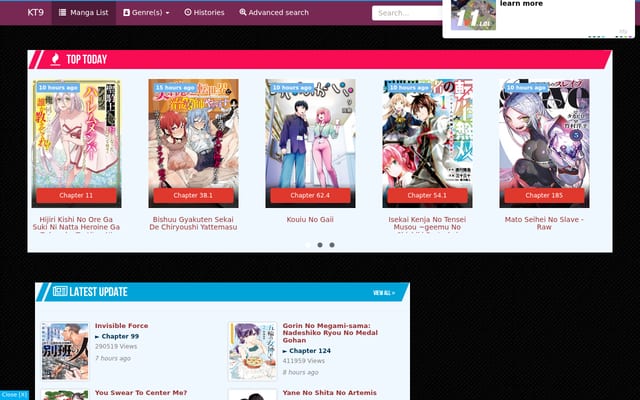 Screenshot of klto9.com