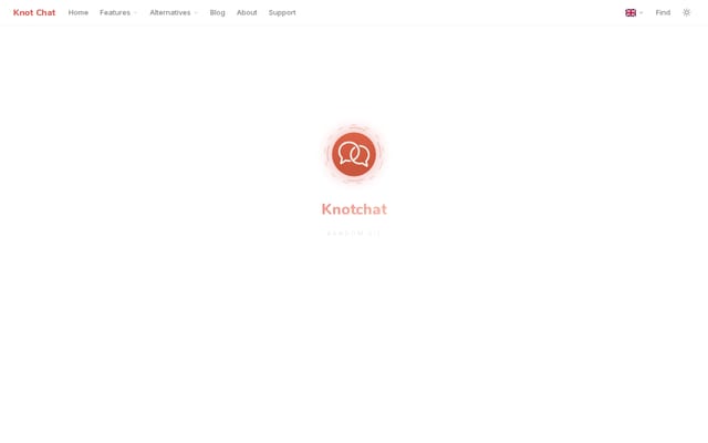 Screenshot of knot.chat
