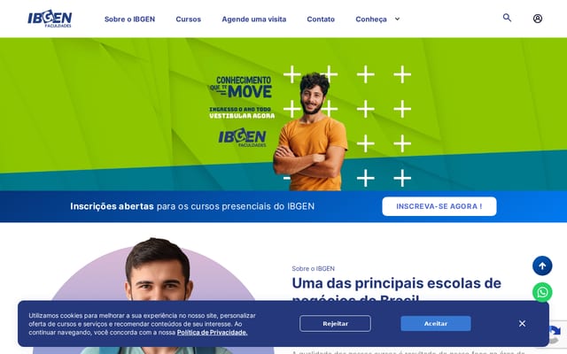 Screenshot of ibgen.com.br