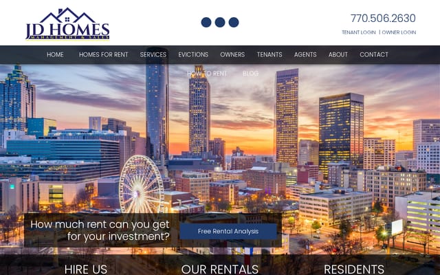 Screenshot of jdhomes.org