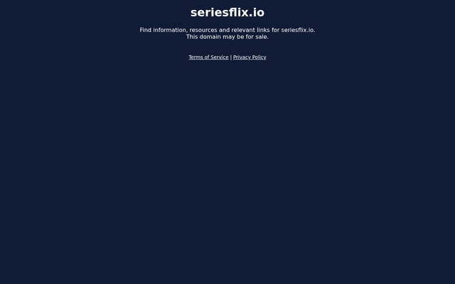 Screenshot of seriesflix.io