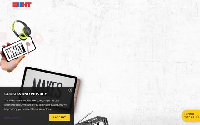 Screenshot of htmedia.in