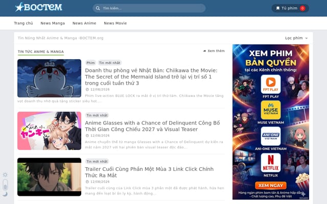 Screenshot of boctem.com