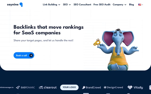 Screenshot of saynine.ai