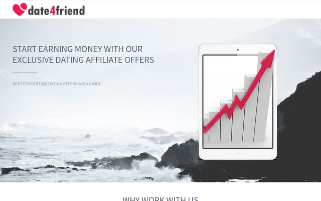 Screenshot of date4friend.com