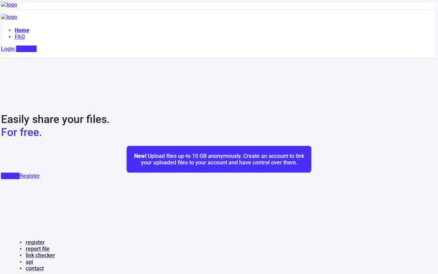 Screenshot of cyberfile.me