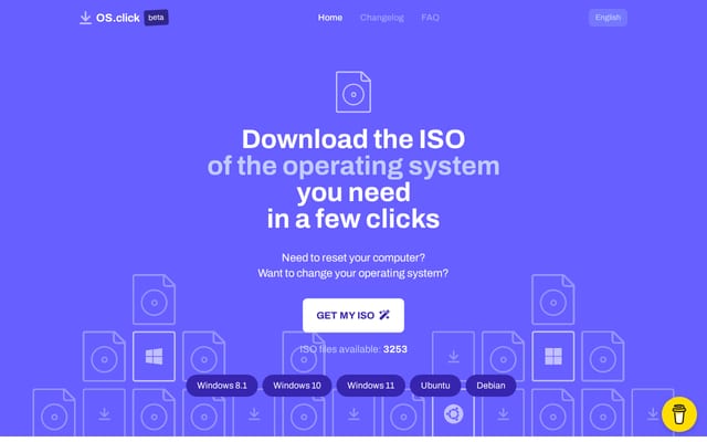 Screenshot of os.click