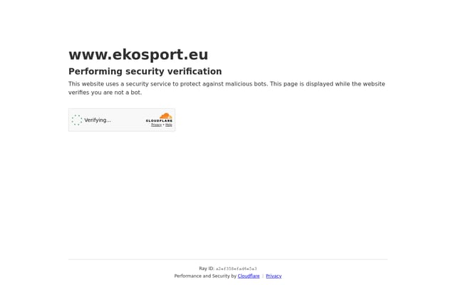 Screenshot of ekosport.eu