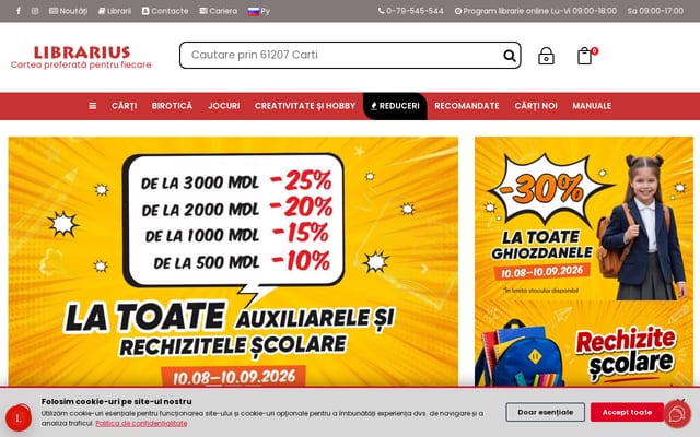 Screenshot of librarius.md