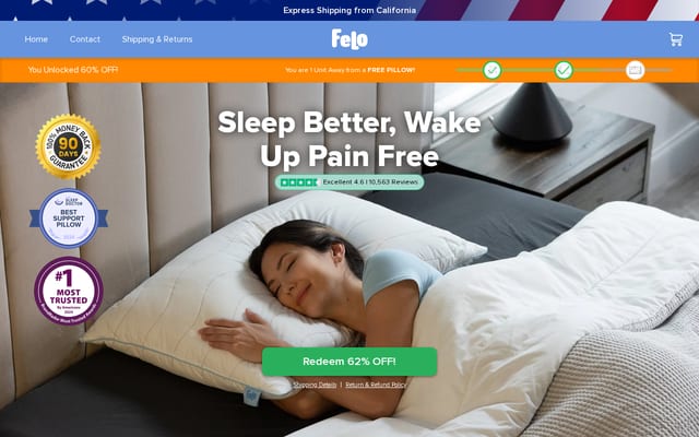 Screenshot of getfelo.com