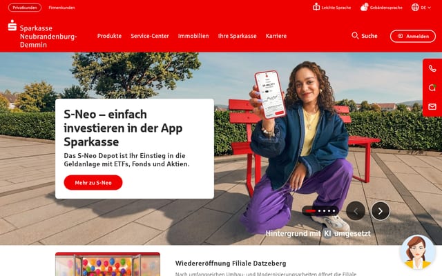 Screenshot of spk-nbdm.de