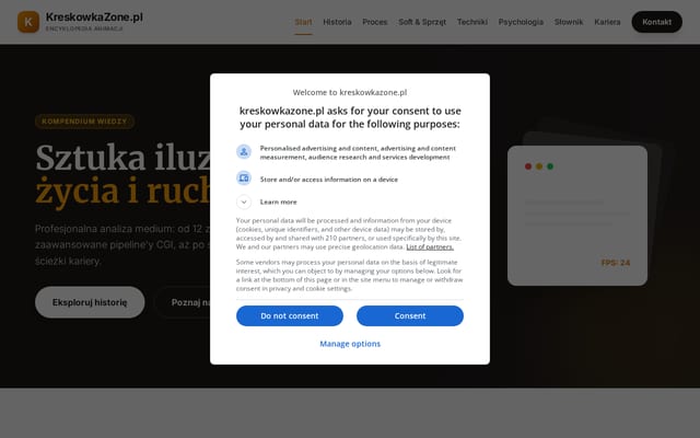 Screenshot of kreskowkazone.pl