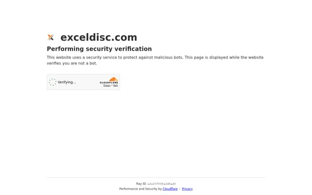 Screenshot of exceldisc.com