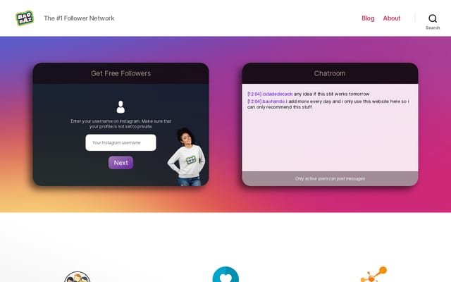 Screenshot of baobaz.com