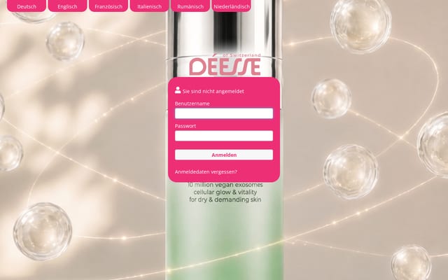 Screenshot of deesse.info