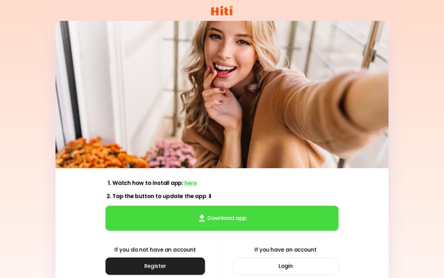 Screenshot of hiti.live