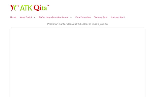 Screenshot of atkqita.com