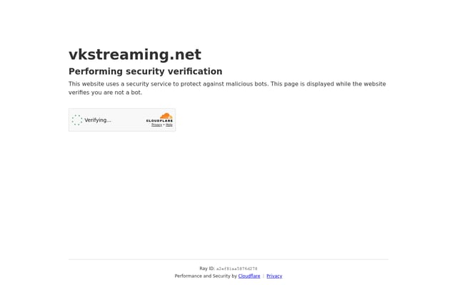 Screenshot of vkstreaming.net