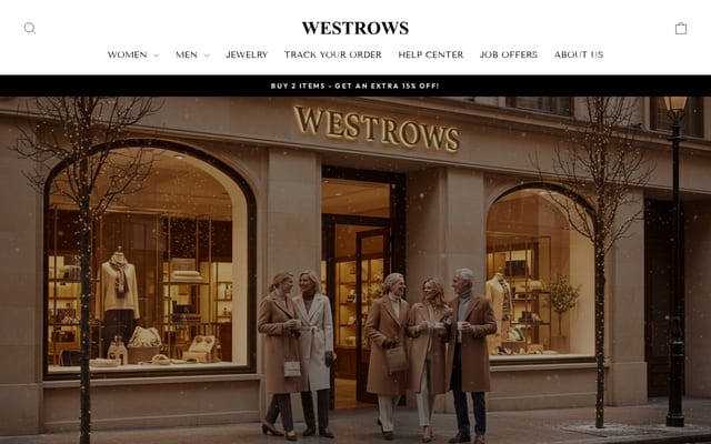 Screenshot of westrows.com